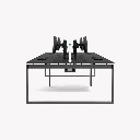 Scrivania per quattro persone