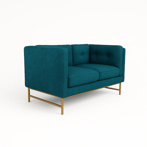 To-personers sofa (Linned)